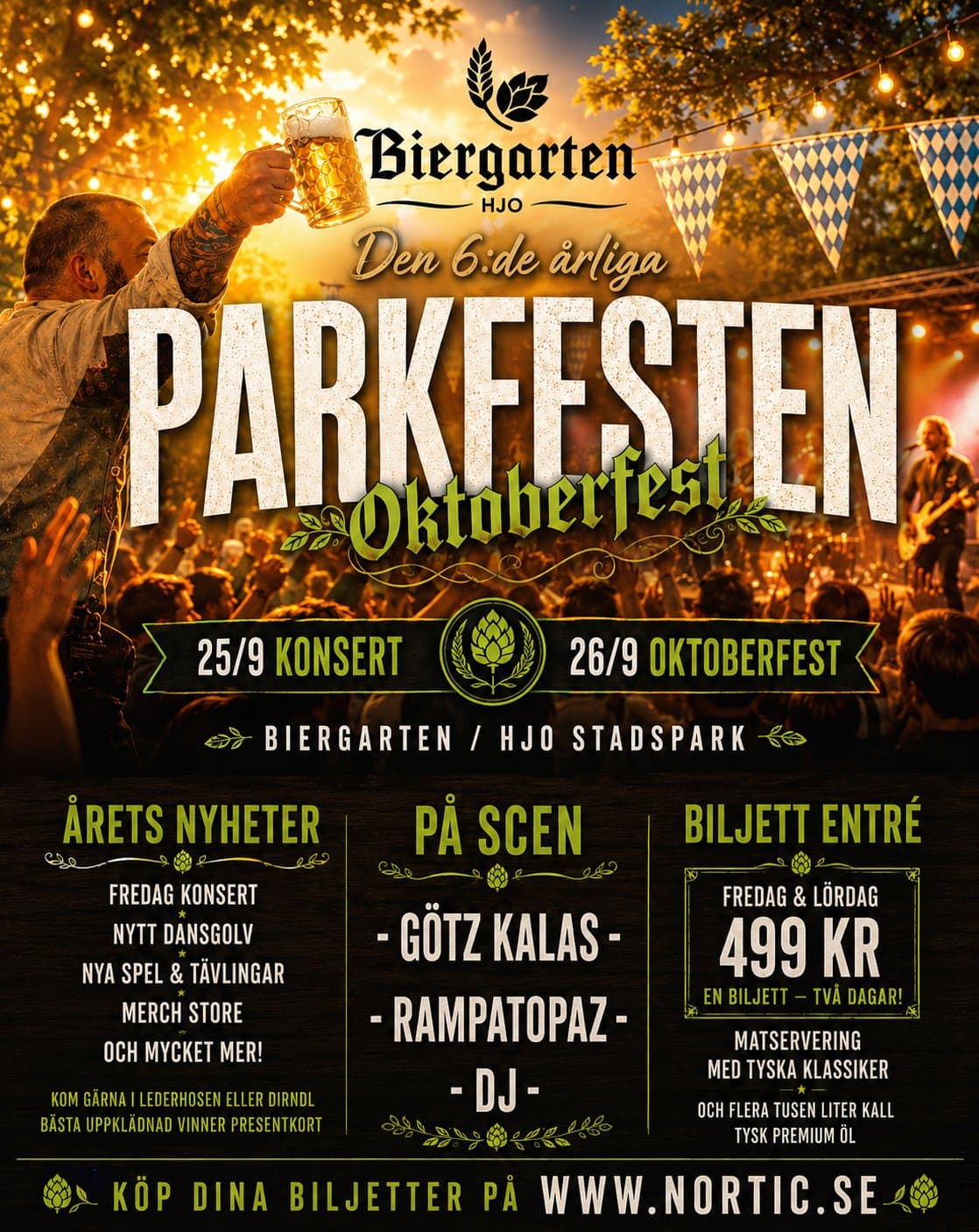 Parkfesten Oktoberfest 2026