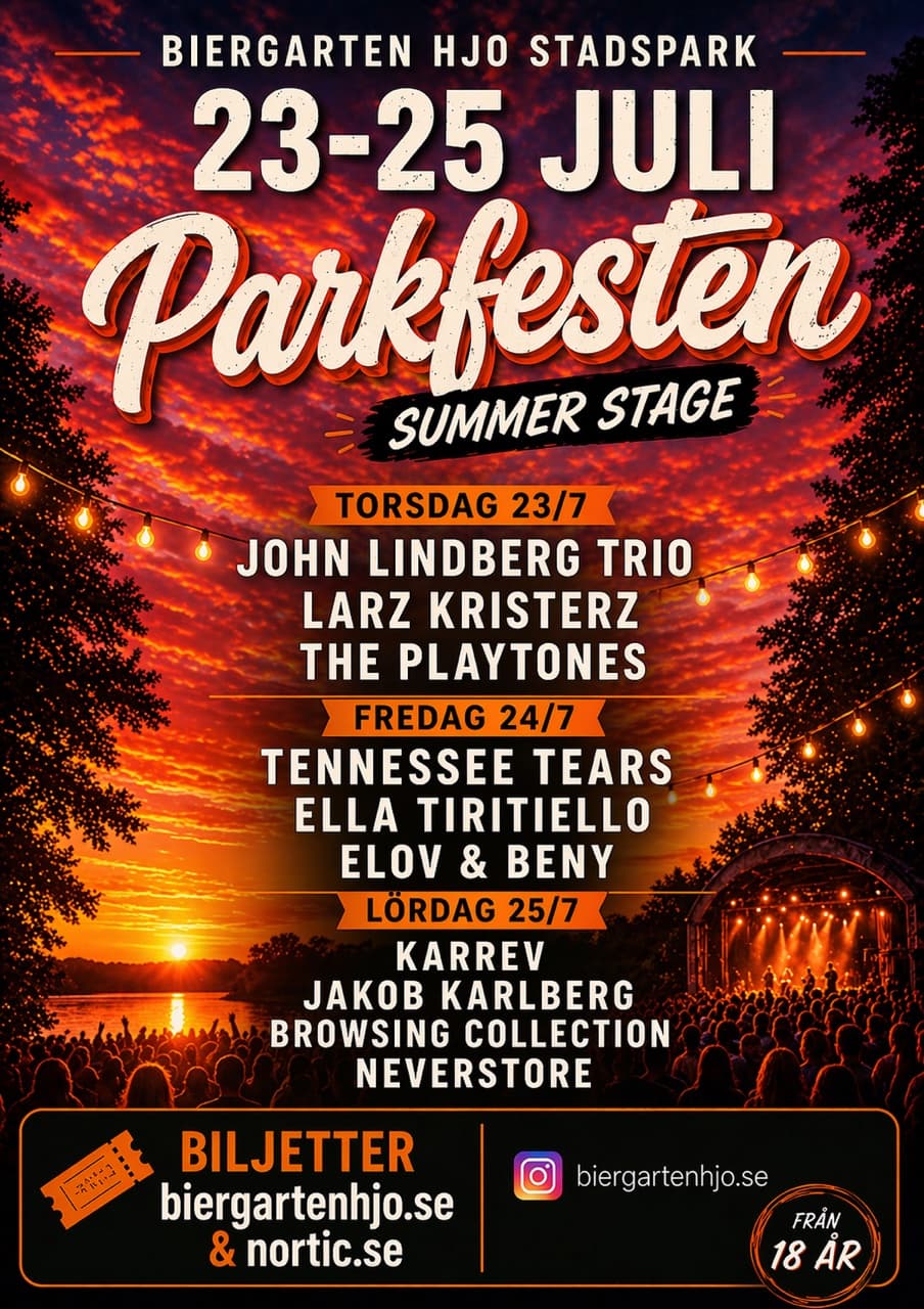 Parkfesten Summer Stage 2026